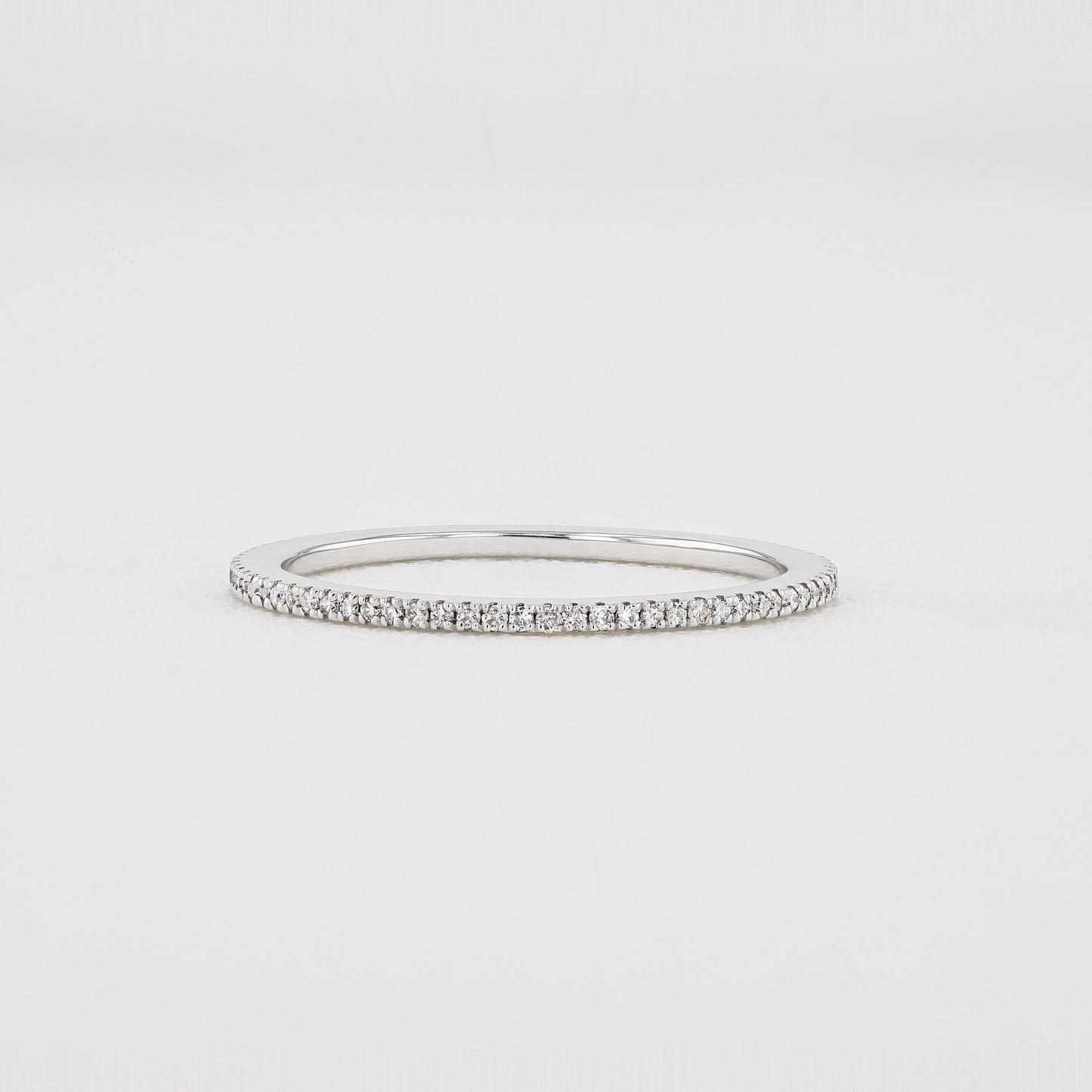 Micropavé Diamond Eternity Ring