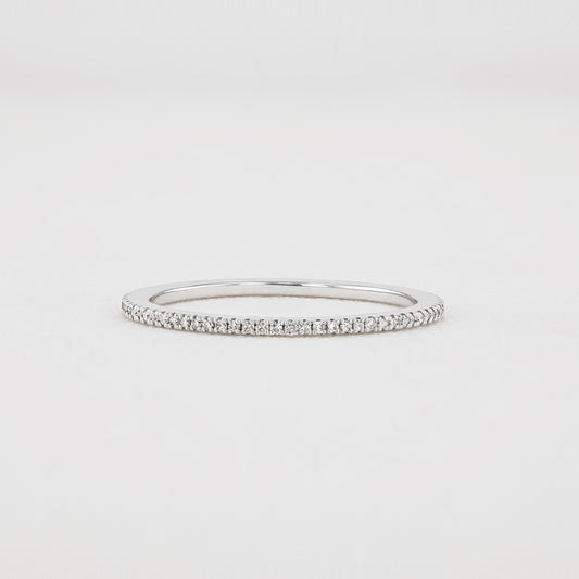 Micropavé Diamond Eternity Ring