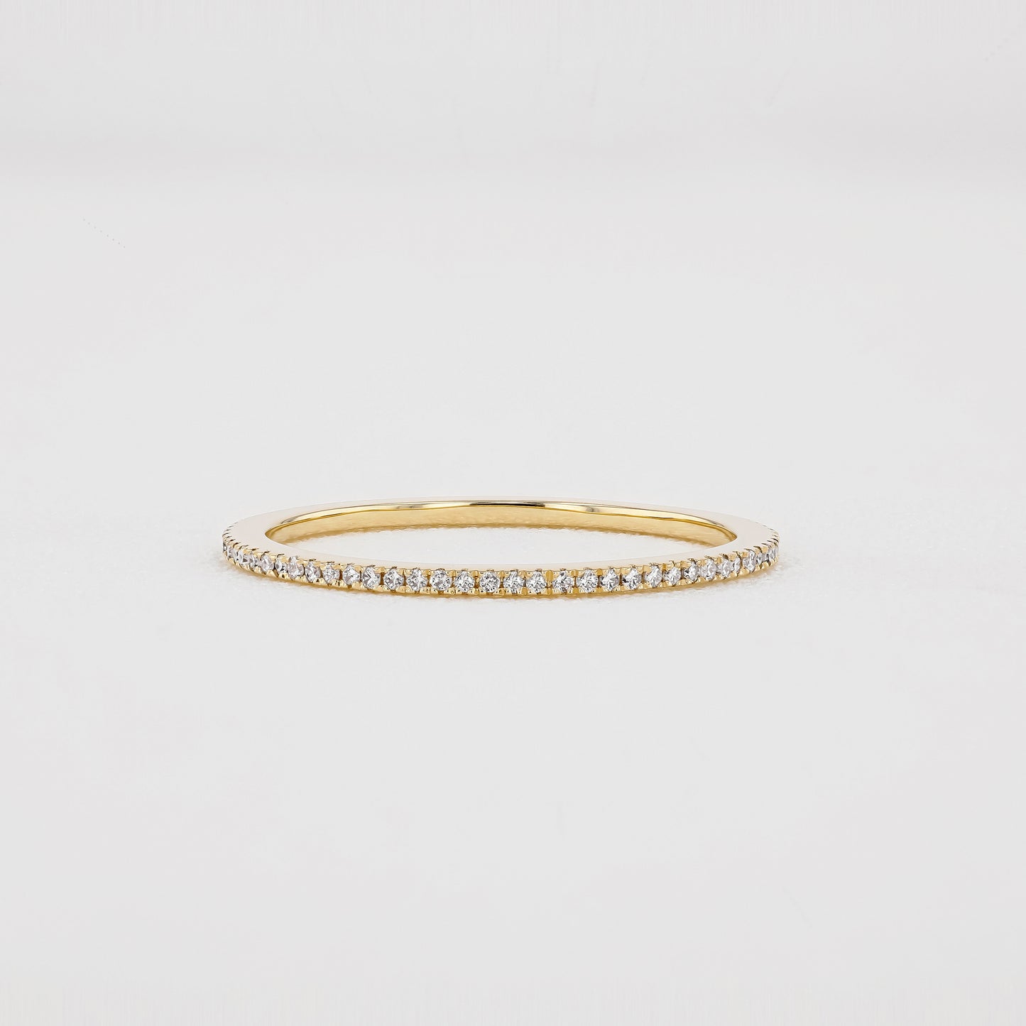 Micropavé Diamond Eternity Ring