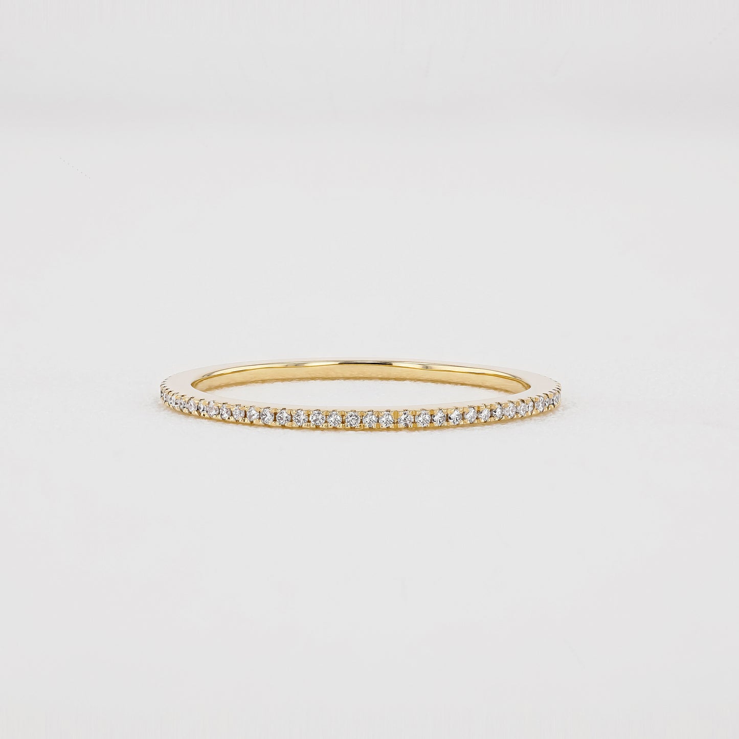 Micropavé Diamond Eternity Ring